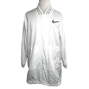 Nike Super Bowl LIV Media Night Onfield White w/Silver Trim Windbreaker Jacket